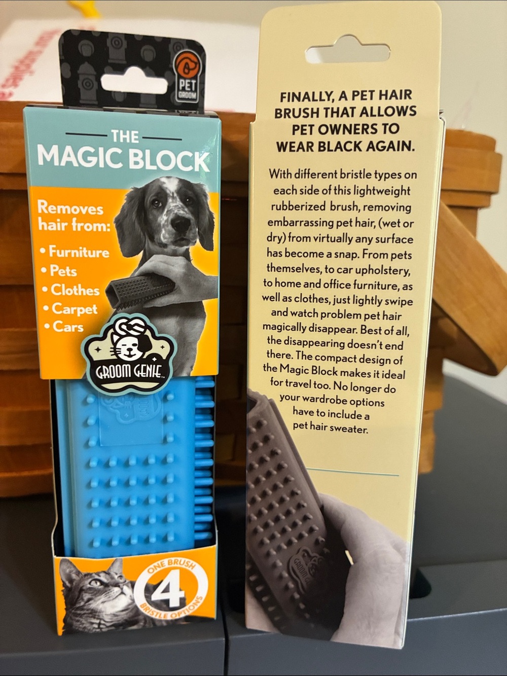 The Magic Block - Pet Hair Removal Brush